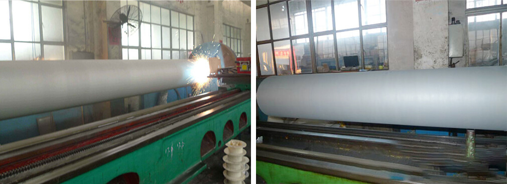 印刷導輥表麵熱噴塗修複