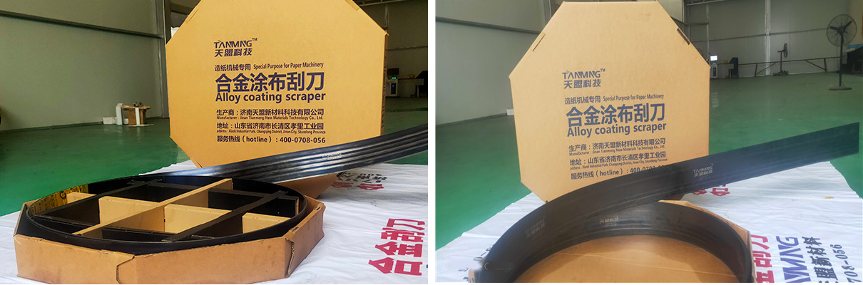 陶瓷塗布刮刀與鋼刮刀使用效果對比