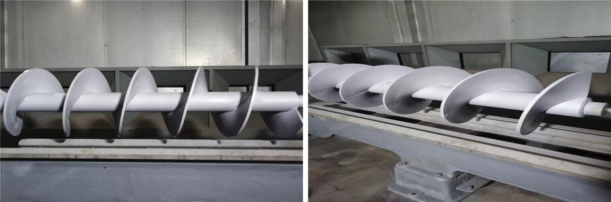 螺旋絞龍熱噴塗強化技術