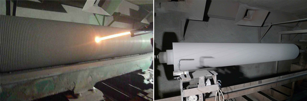 超音速噴塗複卷機棍