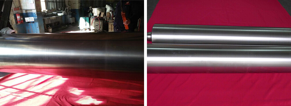 棗莊某造紙廠伏輥耐磨塗層修複