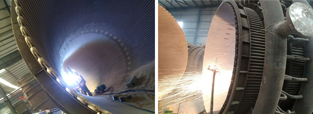 電廠鍋爐煙道熱噴塗耐磨防腐抗結焦塗層