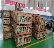 又一批熱噴塗耐磨層流輥整裝待發