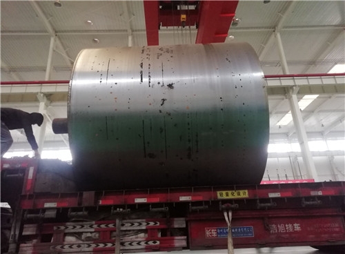 萊州某特種紙公司烘缸到廠進行91视频黄下载