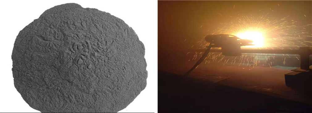 金屬熱噴塗用粉末材料