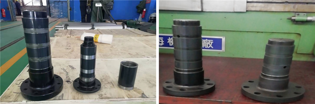 軸類零部件磨損表麵熱噴塗修複