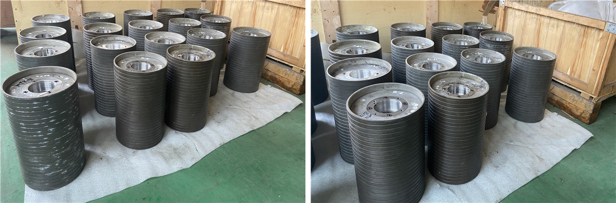 多節輥表麵超音速噴塗碳化鎢塗層