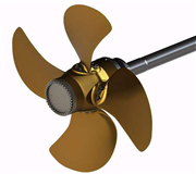 螺旋槳葉片表麵超音速火焰噴塗強化