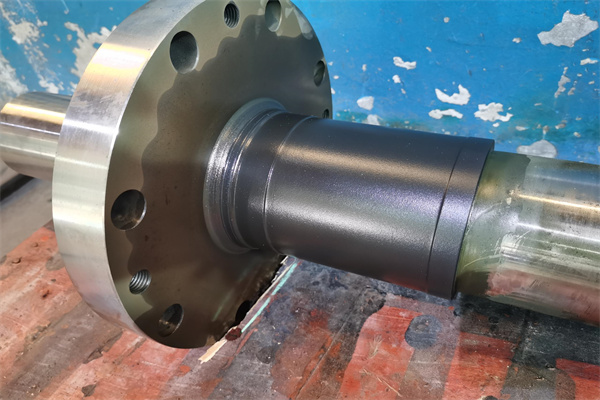 多盤螺旋軸表麵等離子噴塗陶瓷塗層