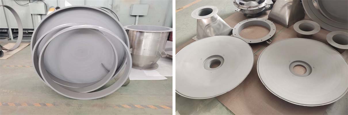 振篩框等工件表麵碳化鎢熱噴塗強化