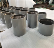 弧形輥表麵熱噴塗製備碳化鎢和特氟龍塗層