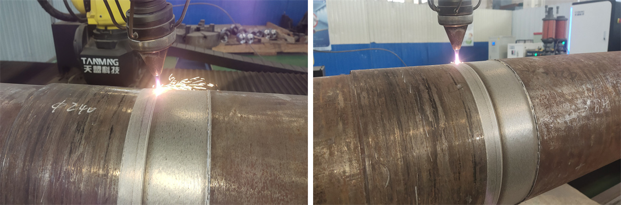 主軸表麵激光熔覆強化處理