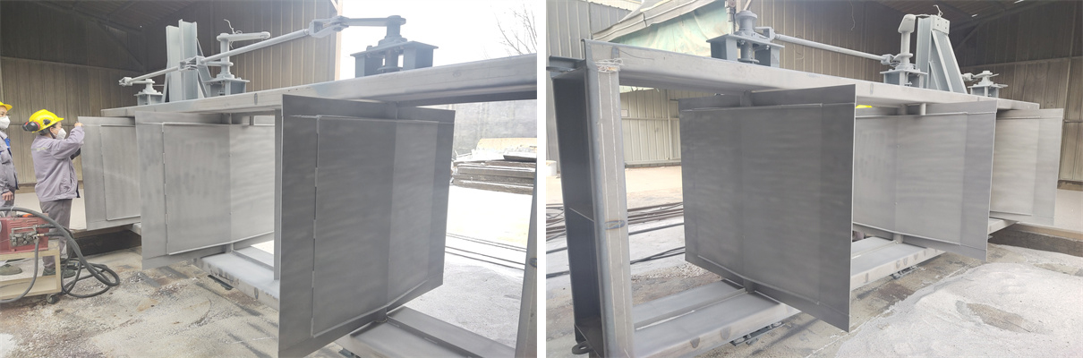 電力行業擋板門電弧噴塗KM99耐磨塗層