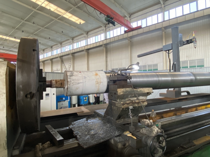 修複受損紙導輥表麵的方法